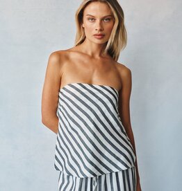 Bella Dahl Bias Strapless Top