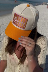 Kenz Kustomz Beachin' Vintage Trucker Hat - Orange