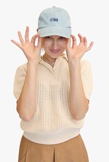 Clare V. Ciao Baseball Hat - Light Denim