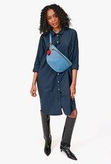 Clare V. Grande Fanny - Desert Blue Perf