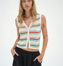 LNA Lou Sleeveless Cardigan