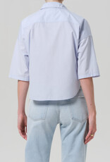 Citizens of Humanity Frances Cropped Cape Button Up