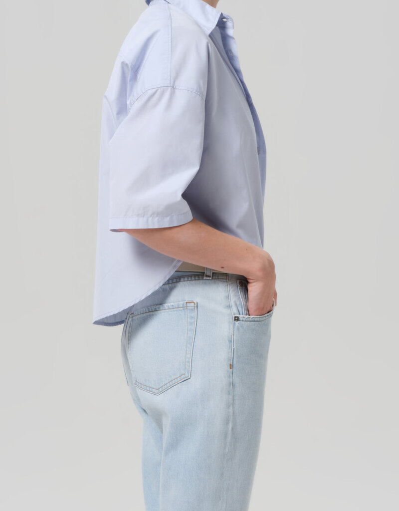 Citizens of Humanity Frances Cropped Cape Button Up