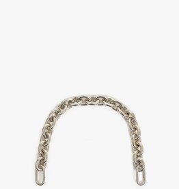 Clare V. Shortie Strap - Silver