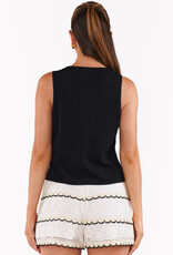 Show Me Your Mumu Time Out Tie Top