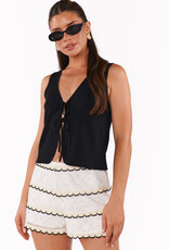 Show Me Your Mumu Time Out Tie Top
