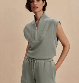 Varley Loretta Half-Zip Sleeveless Sweat