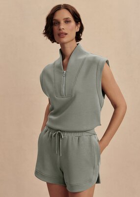 Varley Loretta Half-Zip Sleeveless Sweat