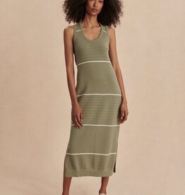 Varley Scott Scoop Neck Midi Dress