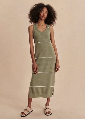 Varley Scott Scoop Neck Midi Dress
