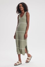 Varley Scott Scoop Neck Midi Dress