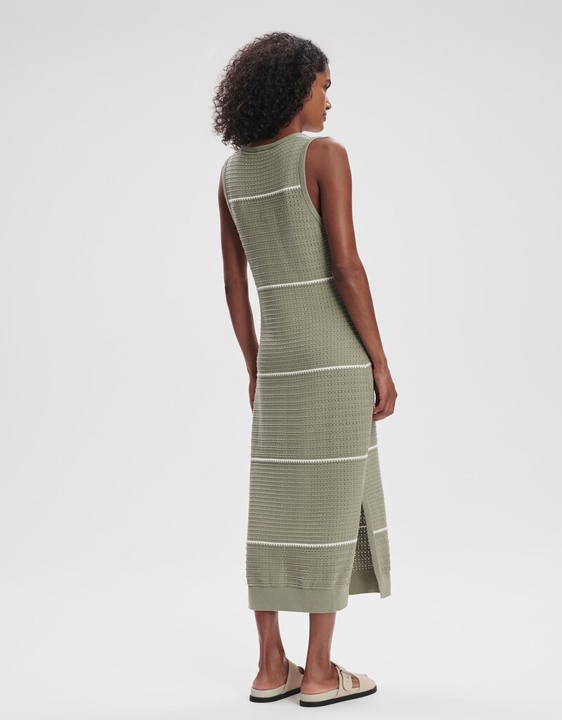 Varley Scott Scoop Neck Midi Dress