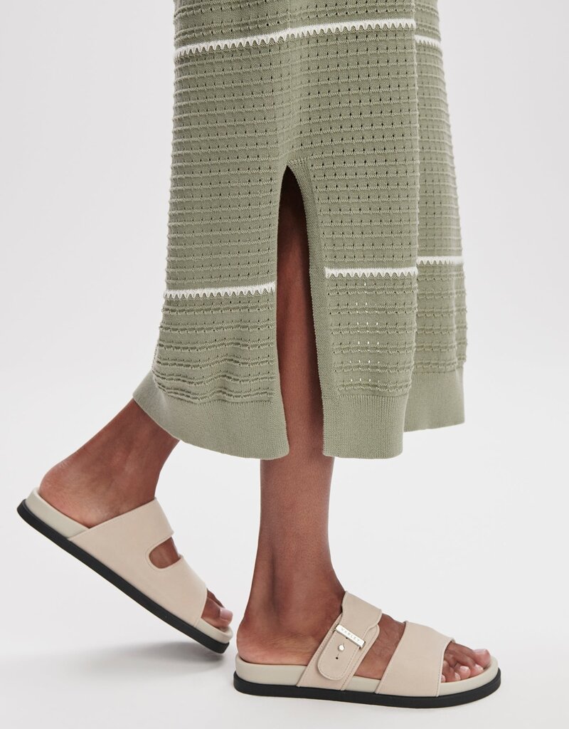 Varley Scott Scoop Neck Midi Dress