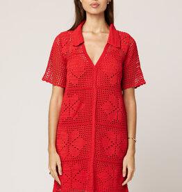 Cleobella Ileanna Crochet Mini Dress