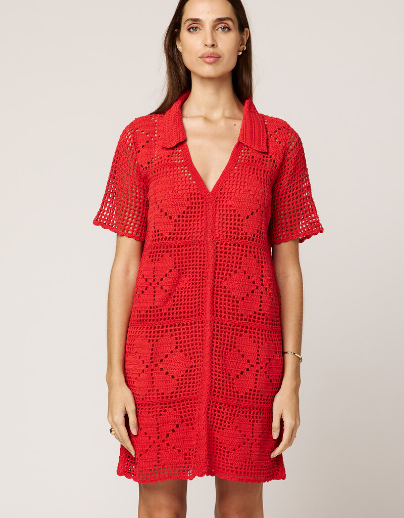 Cleobella Ileanna Crochet Mini Dress