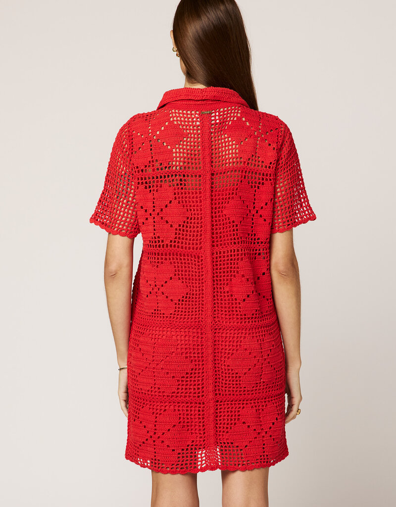 Cleobella Ileanna Crochet Mini Dress