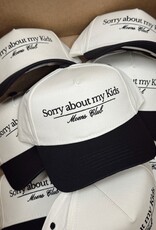 Kenz Kustomz Sorry About My Kids Vintage Trucker Hat