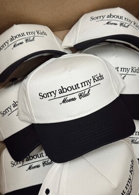 Kenz Kustomz Sorry About My Kids Vintage Trucker Hat