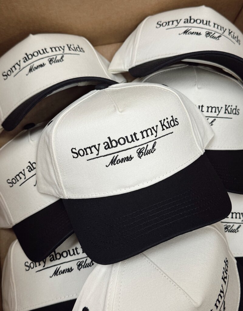 Kenz Kustomz Sorry About My Kids Vintage Trucker Hat