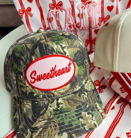 Kenz Kustomz Sweetheart Camo Vintage Trucker Hat
