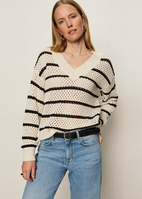 Sanctuary Airy Openwork Sweater