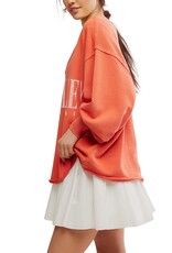 Free People Venice V-Neck Graphic