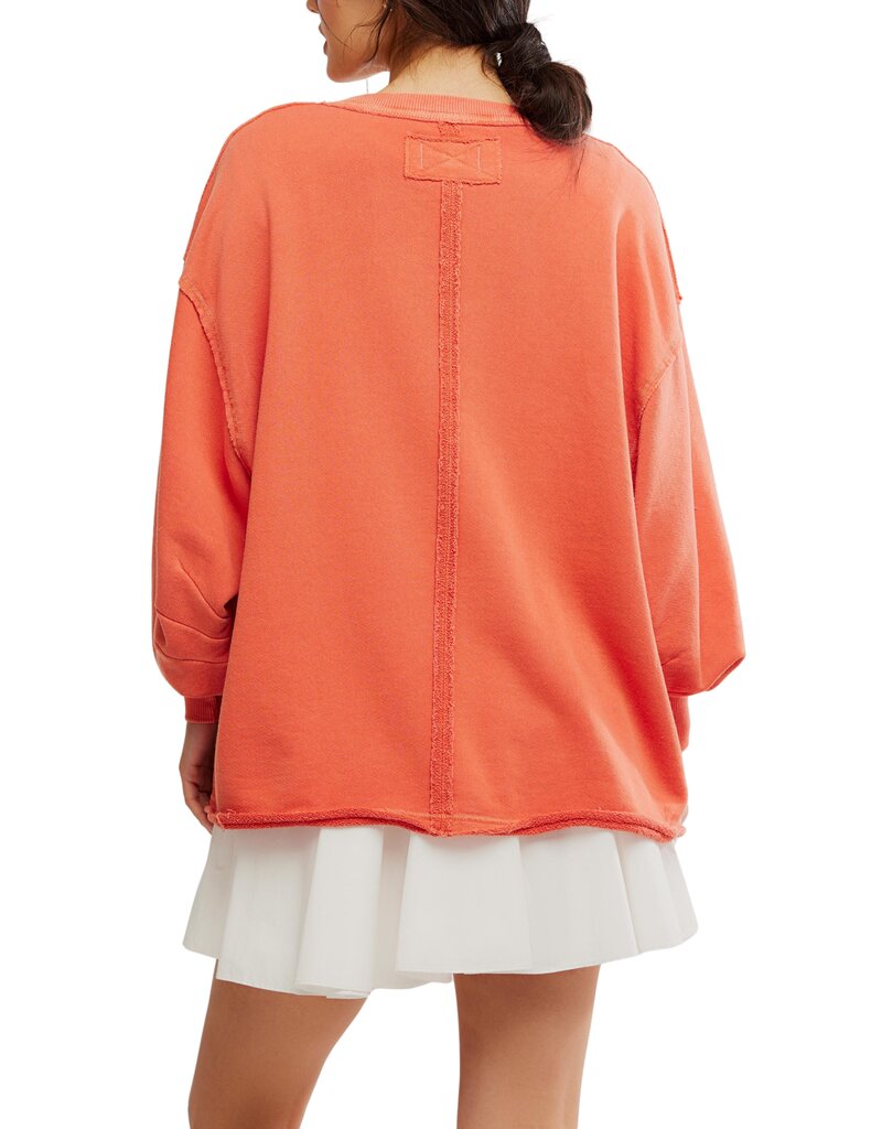 Free People Venice V-Neck Graphic