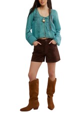 Free People Tippi Vegan Suede Short