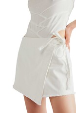 Free People Emmy Denim Skort