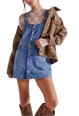 Free People Edie Denim Skirtall