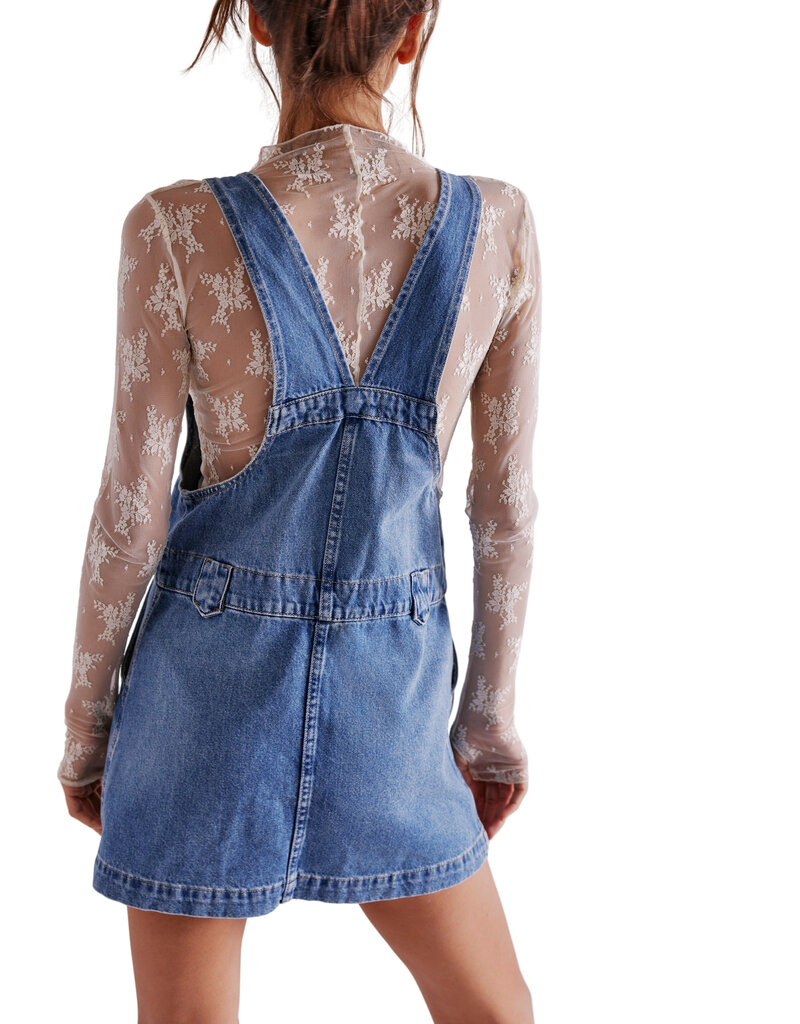 Free People Edie Denim Skirtall
