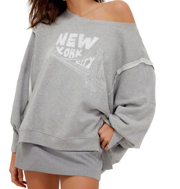 Free People Graphic Camden Sweatshirt