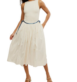 Free People Nightingale Solid Midi Dress