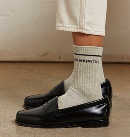 perfectwhitetee You Are Perfect Socks