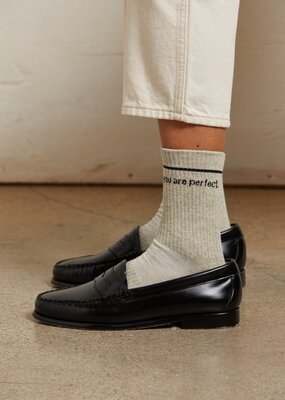 perfectwhitetee You Are Perfect Socks