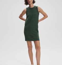 Varley Mindy Contrast Stitch Knit Dress
