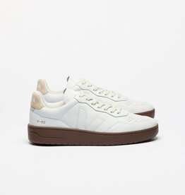Veja V-90 White/Pierre/Almond