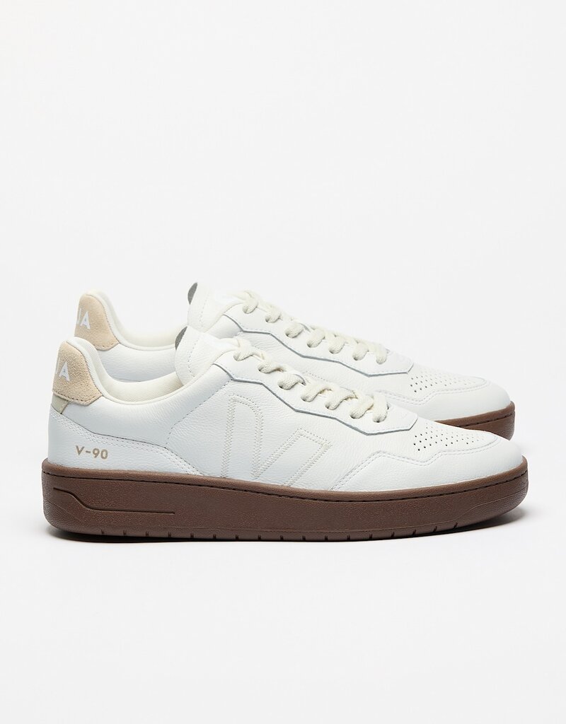 Veja V-90 White/Pierre/Almond