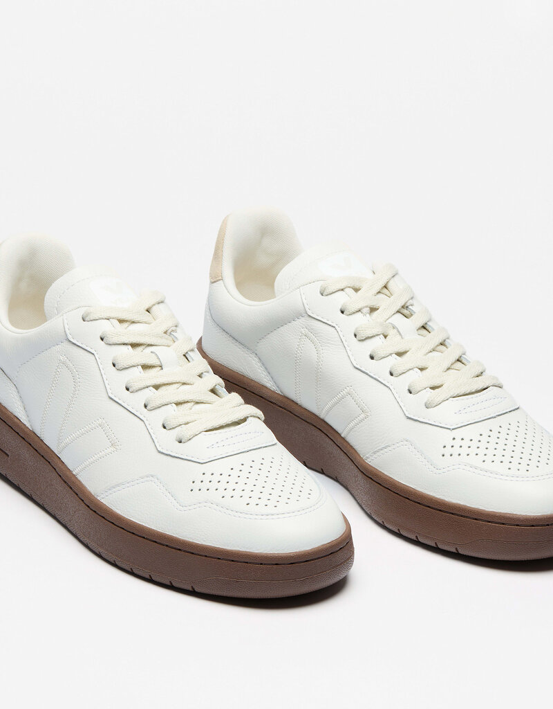 Veja V-90 White/Pierre/Almond