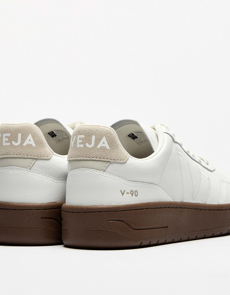 Veja V-90 White/Pierre/Almond