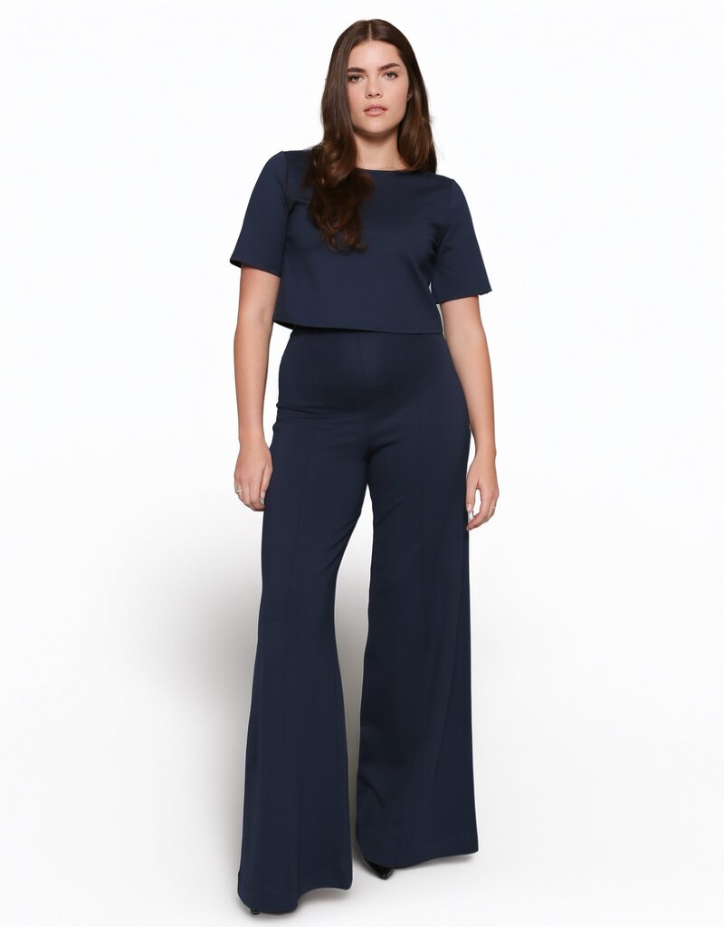 Ripley Rader Ponte Knit Wide Leg Pant