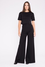 Ripley Rader Ponte Knit Short Sleeve Top