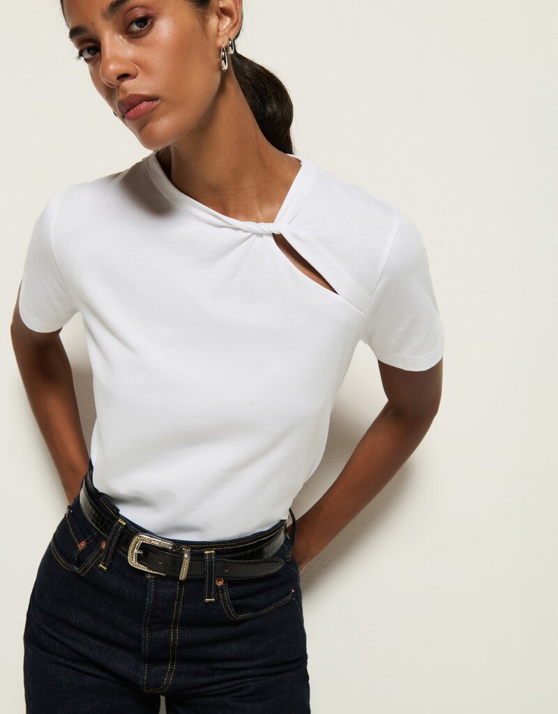 Nation Taya Twist Neck Tee