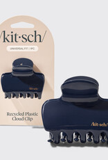 Kitsch Recycled Plastic Puffy Cloud Clip  - Blue Orchid