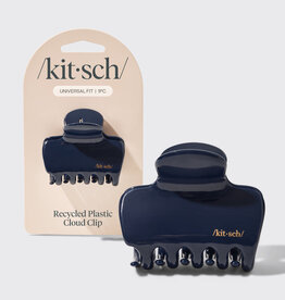 Kitsch Recycled Plastic Puffy Cloud Clip  - Blue Orchid