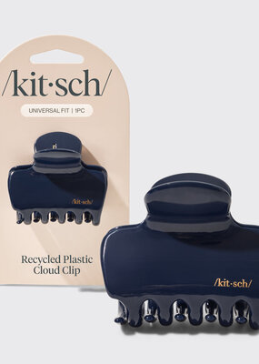 Kitsch Recycled Plastic Puffy Cloud Clip  - Blue Orchid