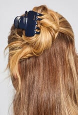 Kitsch Recycled Plastic Puffy Cloud Clip  - Blue Orchid