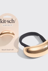 Kitsch Medium Metal Cloud Cuff - Gold