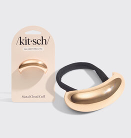 Kitsch Medium Metal Cloud Cuff - Gold
