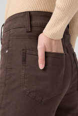 Paige Sasha Ankle Wide Leg - Rich Chocolate